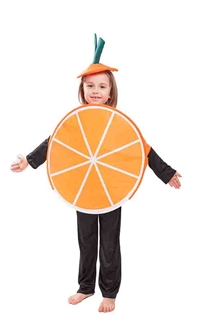 Orange costume fruit costume