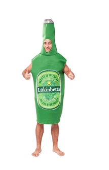 Beer bottle costume