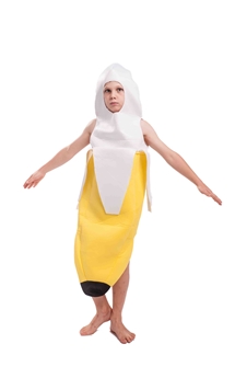 香蕉装水果装表演套装